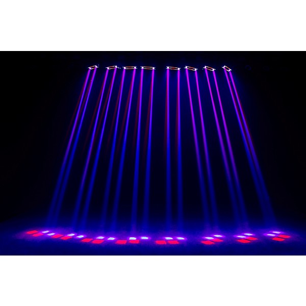 ColorKey GrooveBar FX 6 x 20W RGBW LED Moving Head FX with Infinite Bar Rotation, Pixel Control and Dual Halo Strips