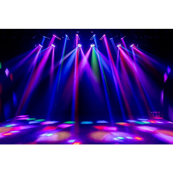 ColorKey GrooveBar FX 6 x 20W RGBW LED Moving Head FX with Infinite Bar Rotation, Pixel Control and Dual Halo Strips
