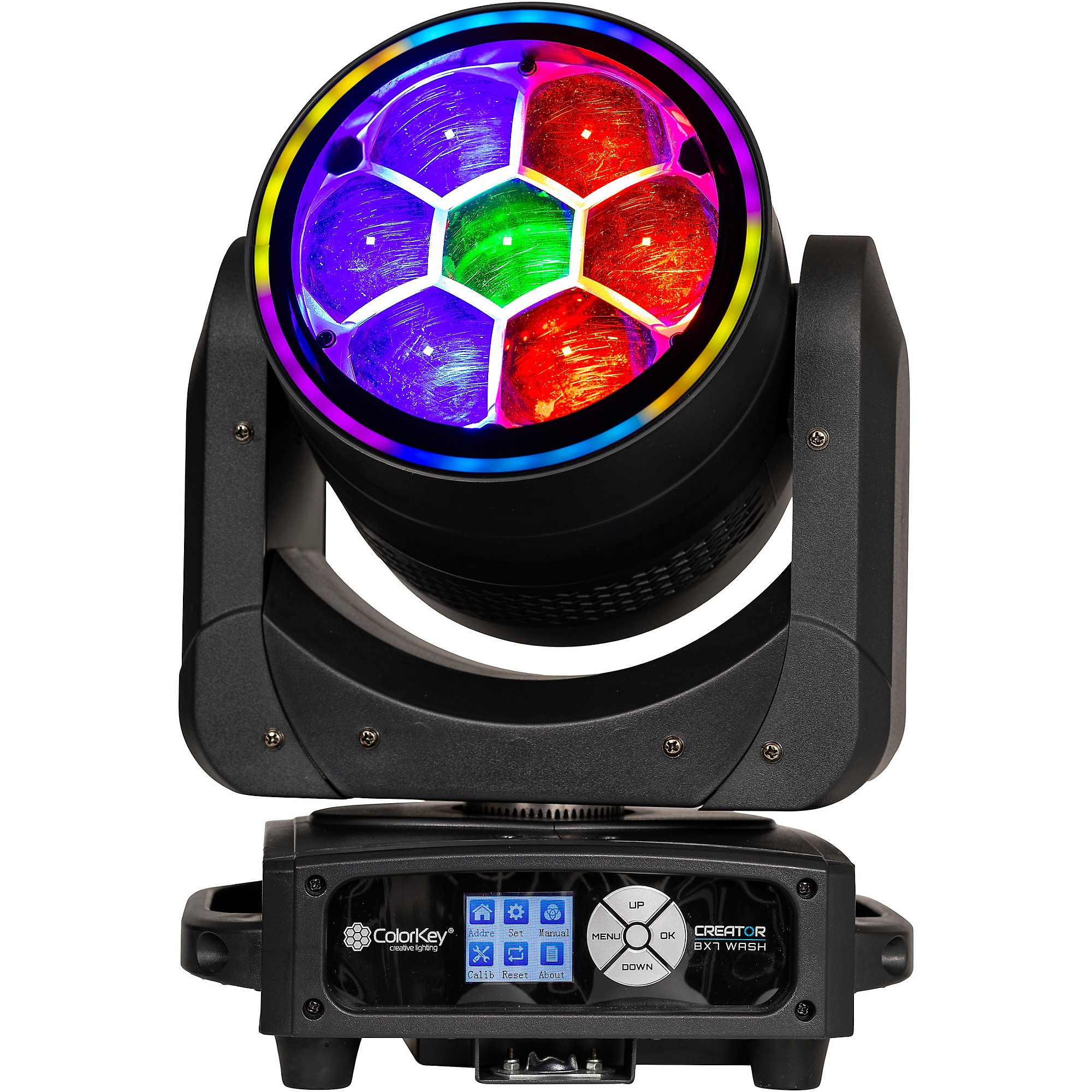 ColorKey Creator BX7 Wash 280W LED Moving Head Bee-Eye Wash with