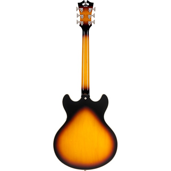 D'Angelico Premier DC Limited-Edition Semi-Hollow Electric Guitar Vintage Sunburst