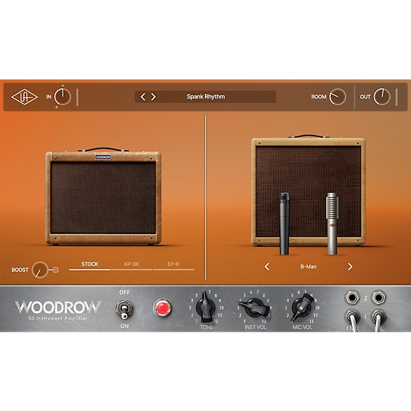 Universal Audio UAD Woodrow '55 Instrument Amp Plug-in
