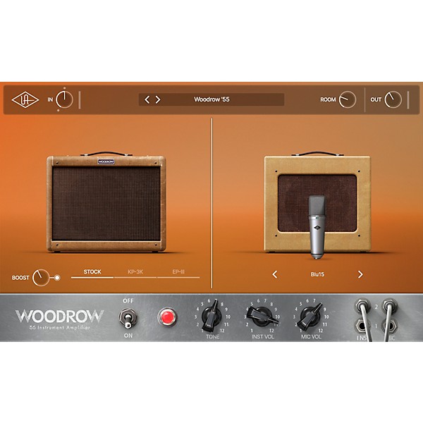 Universal Audio UAD Woodrow '55 Instrument Amp Plug-in
