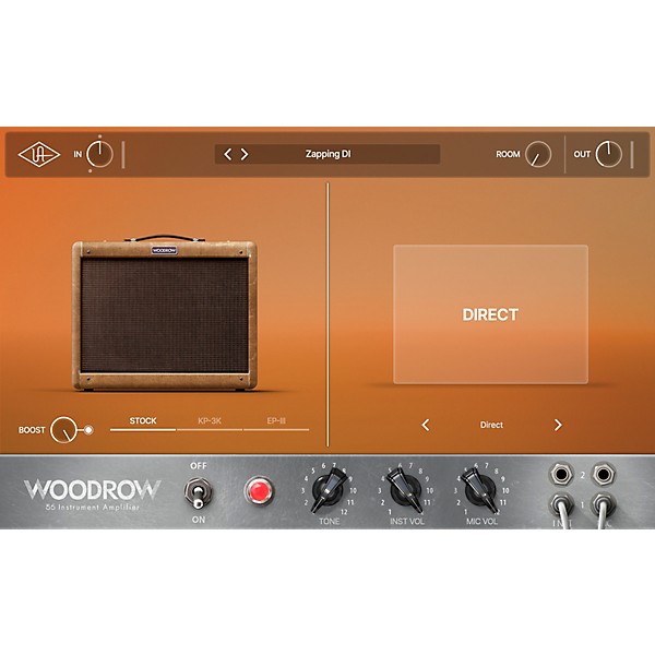 Universal Audio UAD Woodrow '55 Instrument Amp Plug-in