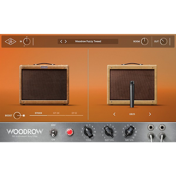 Universal Audio UAD Woodrow '55 Instrument Amp Plug-in