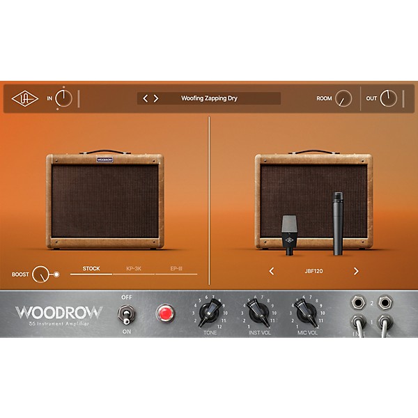 Universal Audio UAD Woodrow '55 Instrument Amp Plug-in