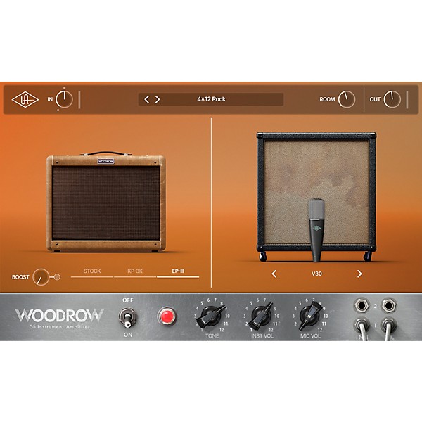 Universal Audio UAD Woodrow '55 Instrument Amp Plug-in