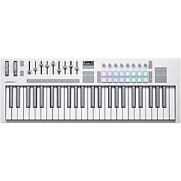 Open Box Novation Launchkey 49 MK4 Keyboard Controller Level 1 White