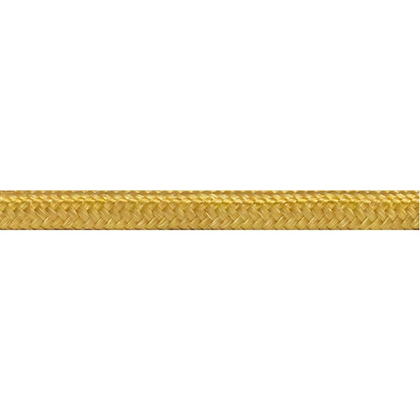Livewire Braided Patch Cables 3-Pack 3 in. Brass Note