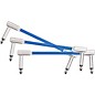 Livewire Braided Patch Cables 3-Pack 3 in. Electric Blue