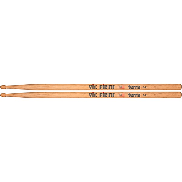 Vic Firth American Classic 5AT TerraTM Series Buy 3 Get 1 Free 5A Wood