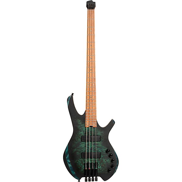 Cort Space 4 Artisan Headless Electric Bass Star Dust Green