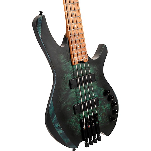 Cort Space 4 Artisan Headless Electric Bass Star Dust Green