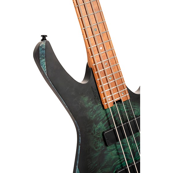 Cort Space 4 Artisan Headless Electric Bass Star Dust Green