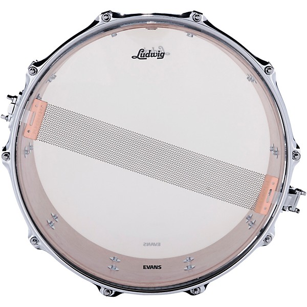 Ludwig Heritage Cherry Snare Drum 14 x 6.5 in. Silver Dust
