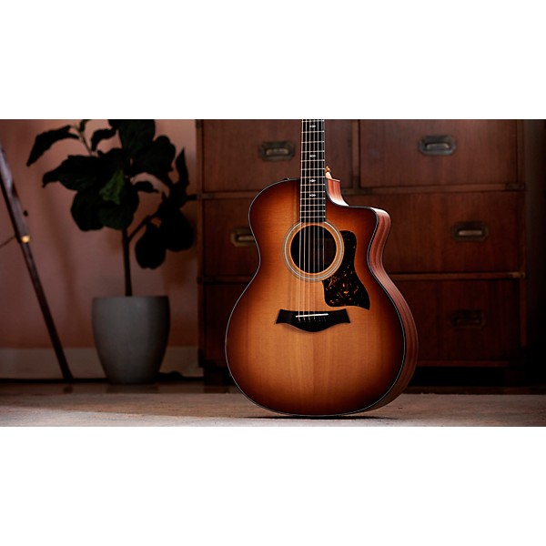 Taylor 114ce Sunset Blvd Grand Auditorium Acoustic-Electric Guitar Sunset Edgeburst