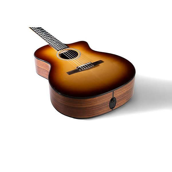 Taylor 214ce-N Plus Sunset Blvd Nylon-String Grand Auditorium Acoustic-Electric Guitar Sunset Edgeburst
