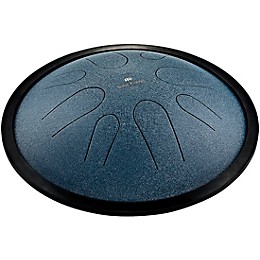 MEINL Sonic Energy Compact Steel Tongue Drum - C Minor, 10 in. Navy Blue