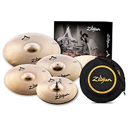 Zildjian A Custom Cymbal Pack With Free 18" A Custom Crash with Free Bag