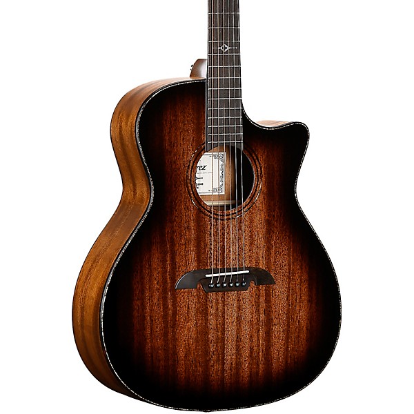 Alvarez MGA660CE Grand Auditorium Acoustic-Electric Guitar Shadowburst