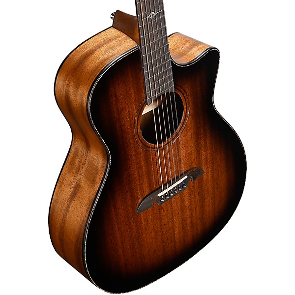 Alvarez MGA660CE Grand Auditorium Acoustic-Electric Guitar Shadowburst