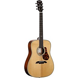 Alvarez MD610 Herringbone Dreadnought Acoustic Guitar Natural
