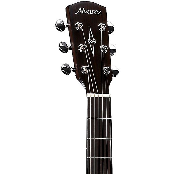 Alvarez MD610 Herringbone Dreadnought Acoustic Guitar Natural