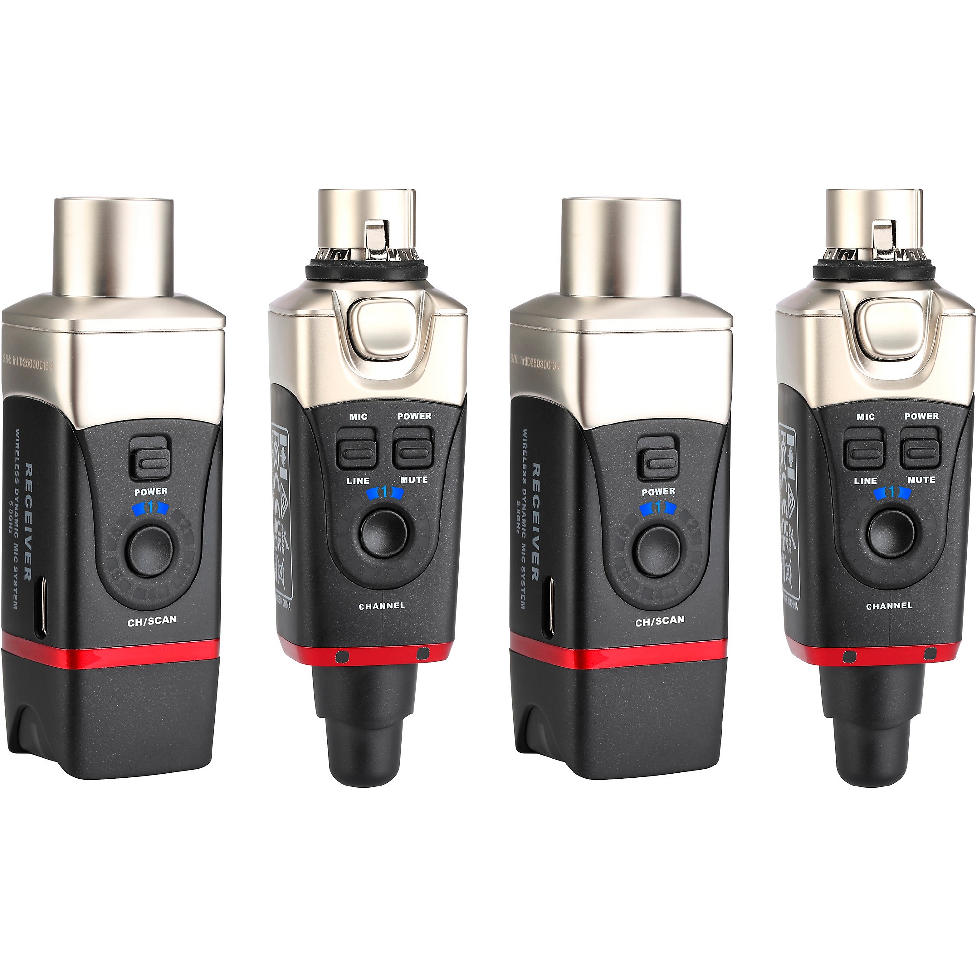 Xvive U35 Microphone Wireless System, 5.8GHz - Gold | Guitar Center
