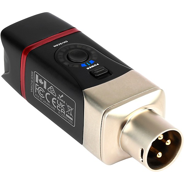 Xvive U35 Microphone wireless system (5.8 GHz) Gold