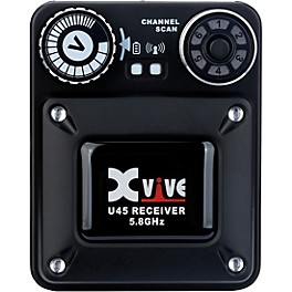 Xvive U45R Wireless In-Ear Monitor Receiver - 5.8GHz, Black