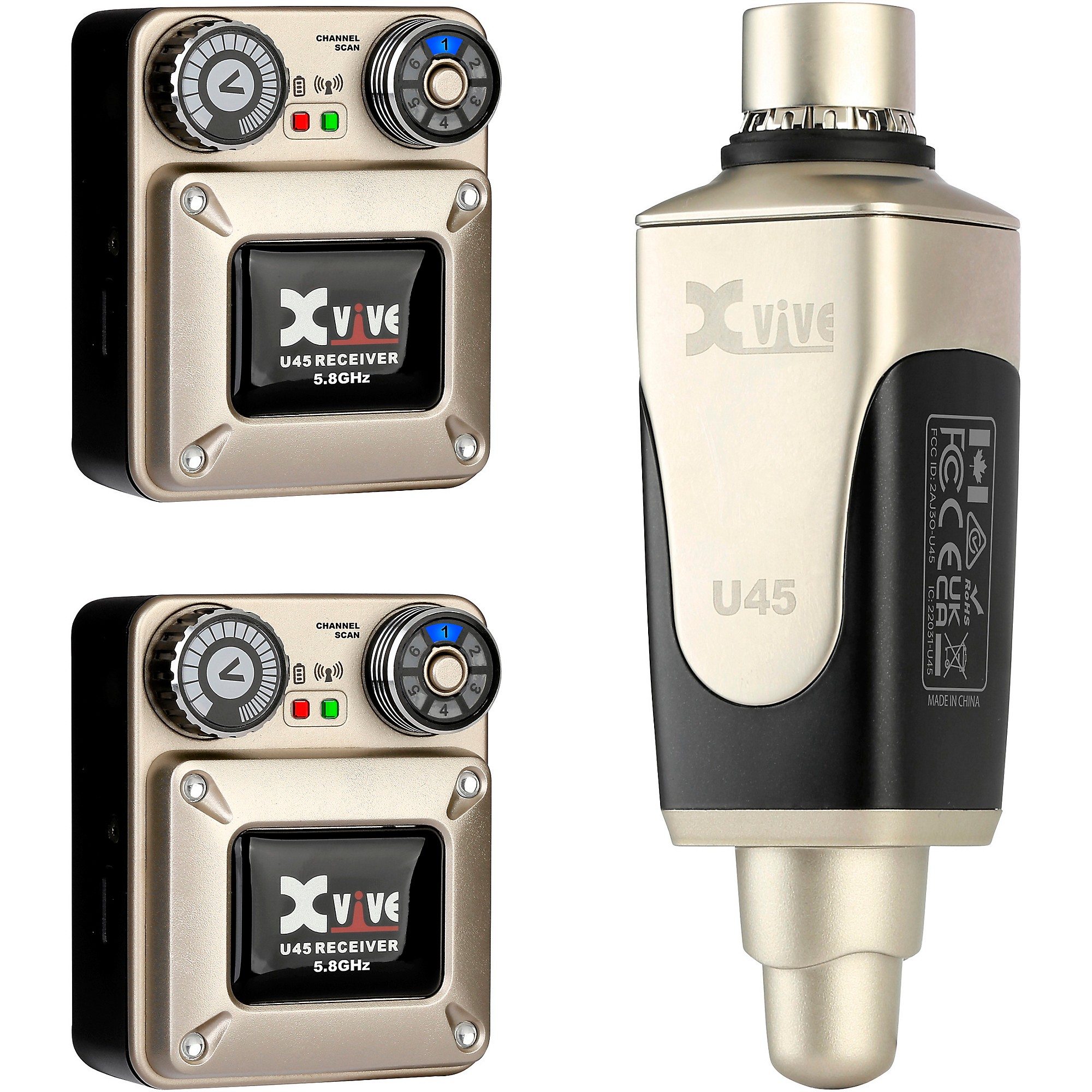 Xvive U4 In-Ear Monitor Wireless System Set | Guitar Center