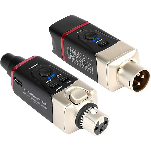 Xvive U35 Dynamic Microphone Wireless System (5.8GHz) Gold