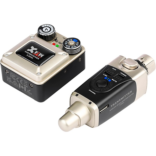 Xvive U45 In Ear Wireless System (5.8GHz) Gold