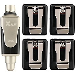 Open Box Xvive U45 In-Ear Wireless Monitor System With Transmitter and 4 Receivers (5.8 GHz) Level 1 Gold