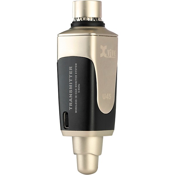 Open Box Xvive U45 In-Ear Wireless Monitor System With Transmitter and 4 Receivers (5.8 GHz) Level 1  Gold
