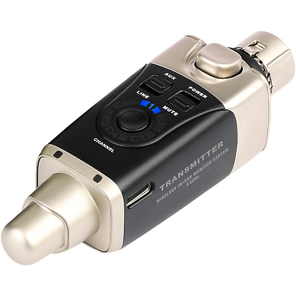 Open Box Xvive U45 In-Ear Wireless Monitor System With Transmitter and 4 Receivers (5.8 GHz) Level 1  Gold
