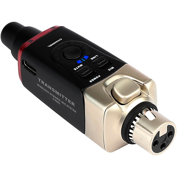 Xvive U35 Dynamic Microphone Wireless System Transmitter Only (5.8GHz) Gold
