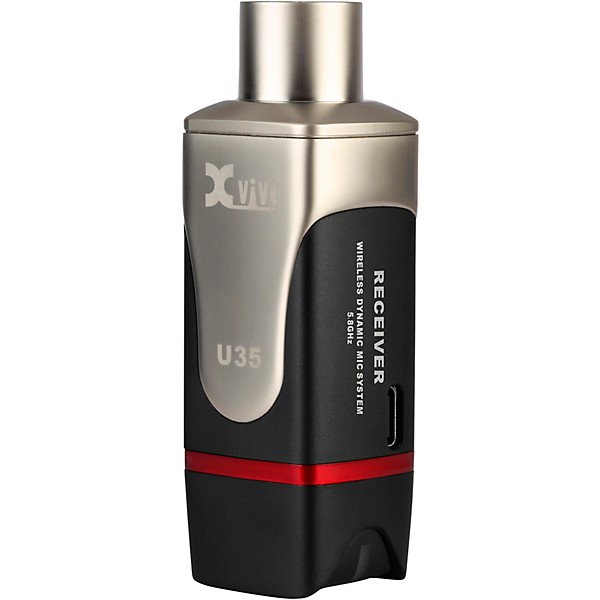 Xvive U35 Dynamic Microphone Wireless System Receiver Only (5.8GHz) Gold