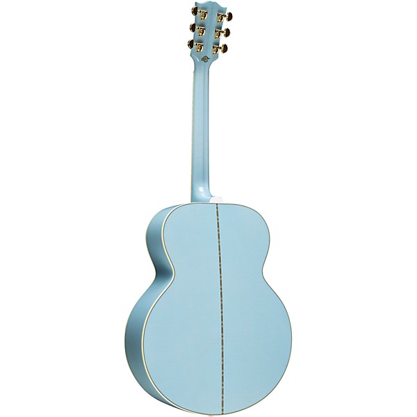Gibson Dealer Select SJ-200 Bearclaw Acoustic-Electric Guitar - Sky Blue
