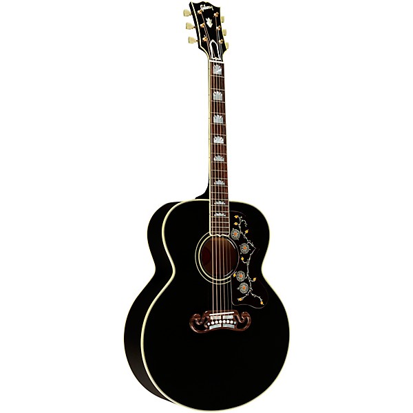 Gibson Dealer Select SJ-200 Original Acoustic-Electric Guitar - Ebony