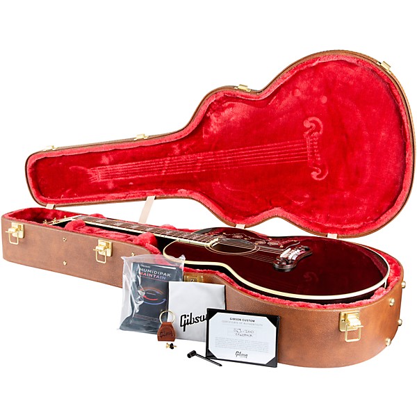 Gibson Dealer Select SJ-200 Original Acoustic-Electric Guitar - Ebony