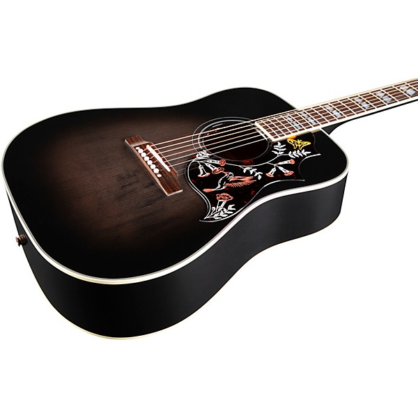 Gibson Dealer Select Hummingbird Standard Red Spruce Acoustic-Electric Guitar Cobra Burst