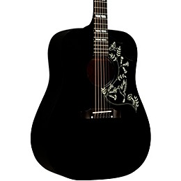 Gibson Dealer Select Hummingbird Standard Blackout Acoustic-Electric Guitar - Ebony