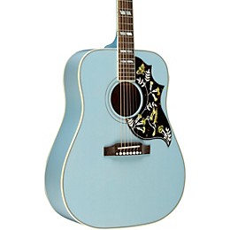 Gibson Dealer Select Hummingbird Bearclaw Acoustic-Electric Guitar - Sky Blue