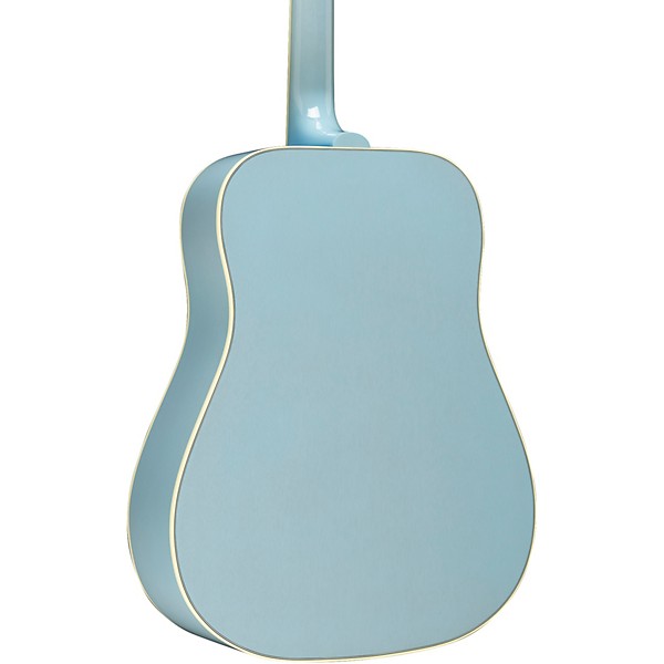 Gibson Dealer Select Hummingbird Bearclaw Acoustic-Electric Guitar - Sky Blue