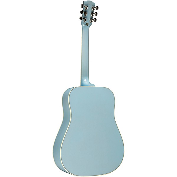 Gibson Dealer Select Hummingbird Bearclaw Acoustic-Electric Guitar - Sky Blue