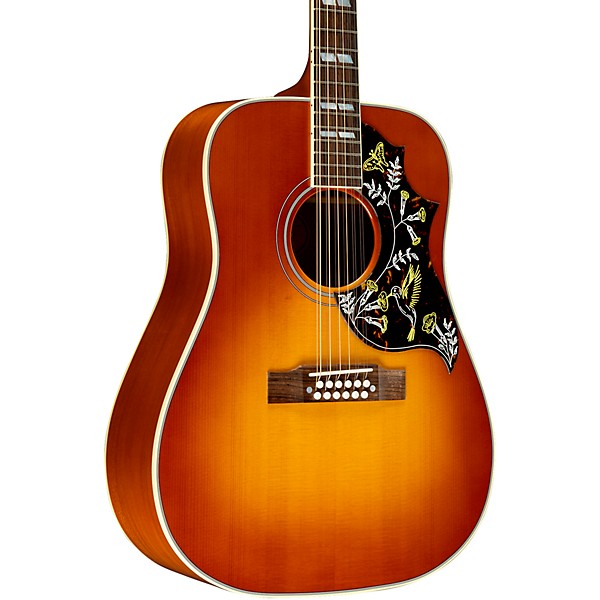 Gibson Dealer Select Hummingbird 12-String Acoustic-Electric Guitar - Heritage Cherry Sunburst
