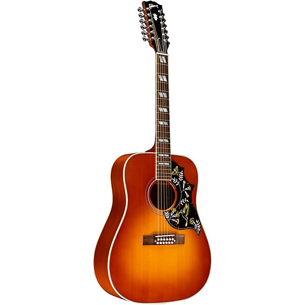 Gibson Dealer Select Hummingbird 12-String Acoustic-Electric Guitar - Heritage Cherry Sunburst