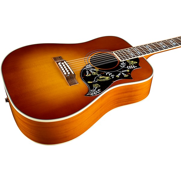 Gibson Dealer Select Hummingbird 12-String Acoustic-Electric Guitar - Heritage Cherry Sunburst