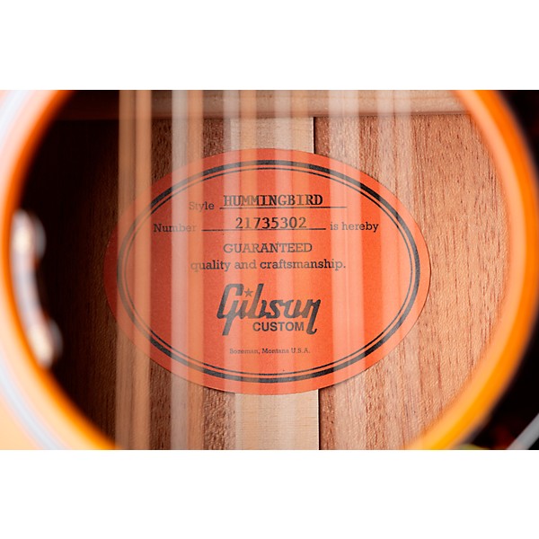 Gibson Dealer Select Hummingbird 12-String Acoustic-Electric Guitar - Heritage Cherry Sunburst