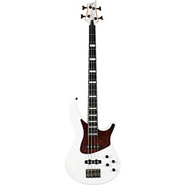 Mitchell MB250 Electric Bass Guitar - White Pearl Metallic